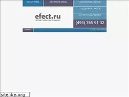 Sites similar to efect.ru