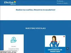Sites similar to efectiva.com.pe