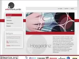 Sites similar to efemekanik.com