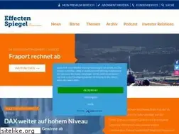 Sites similar to effecten-spiegel.com