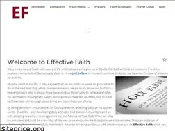Sites similar to effectivefaith.co.uk