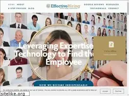 Sites similar to effectivehiring.com