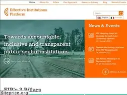 Sites similar to effectiveinstitutions.org