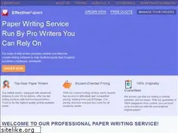 Sites similar to effectivepapers.com