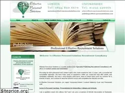 Sites similar to effectivepersonnelsolutions.com