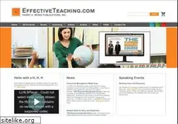 Sites similar to effectiveteaching.com