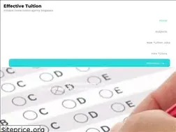 Sites similar to effectivetuition.org