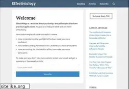 Sites similar to effectiviology.com
