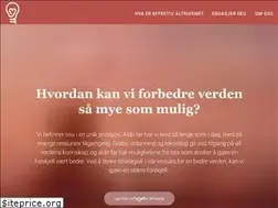 Sites similar to effektivaltruisme.no