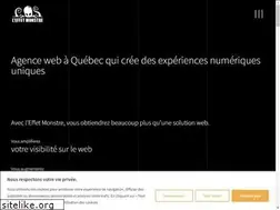 Sites similar to effetmonstre.com