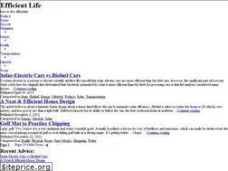 Sites similar to efficient-life.com
