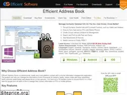 Sites similar to efficientaddressbook.com