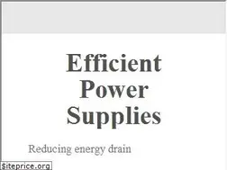 Sites similar to efficientpowersupplies.org