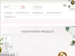 Sites similar to effiderm.com