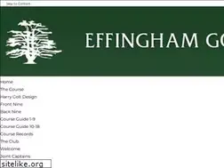 Sites similar to effinghamgolfclub.com