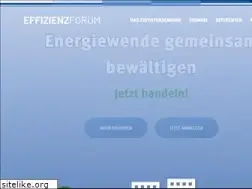 Sites similar to effizienz-forum.com