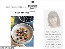 Sites similar to effortlessfoodie.com