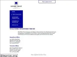 Sites similar to efforttrust.com