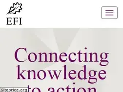 Sites similar to efi.int