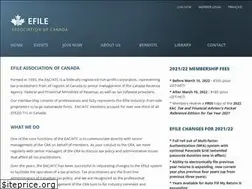 Sites similar to efile.ca