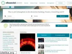 Sites similar to efinancialcareers.ch