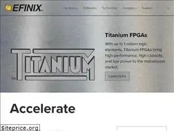 Sites similar to efinixinc.com