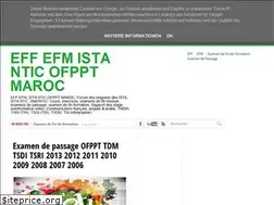 Sites similar to efm-eff-ofppt-ista.blogspot.com