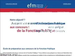Sites similar to efm-fonctionpublique.fr