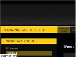 Sites similar to efnet.org