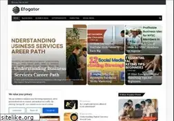 Sites similar to efogator.com