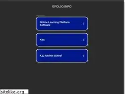 Sites similar to efolio.info