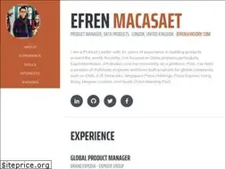 Sites similar to efrenmacasaet.com