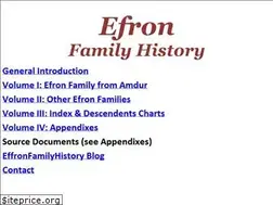 Sites similar to efronfamilyhistory.com