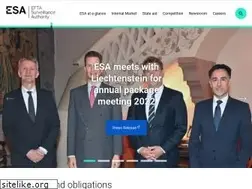 Sites similar to eftasurv.int