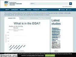 Sites similar to ega-archive.org