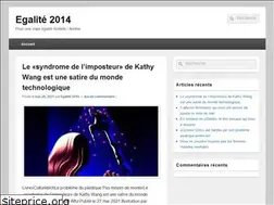Sites similar to egalitee2014.fr