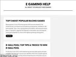 Sites similar to egaminghelp.com