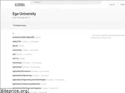 Sites similar to ege.academia.edu