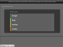 Sites similar to egekulucka.com