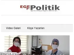 Sites similar to egepolitik.com