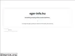 Sites similar to eger-info.hu