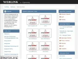 Sites similar to egeszseg.weblink.hu