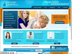 Sites similar to egeszseges-ivoviz.hu