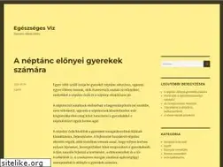 Sites similar to egeszsegesviz.hu