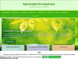 Sites similar to egeszsegforrasalapitvany.hu