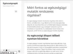 Sites similar to egeszsegnaplo.hu
