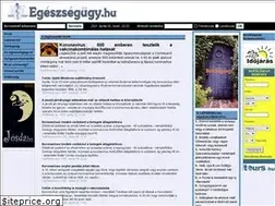 Sites similar to egeszsegugy.hu
