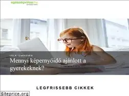 Sites similar to egeszsegvalasz.hu