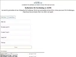 Sites similar to egfr.se