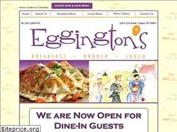Sites similar to eggingtons.com